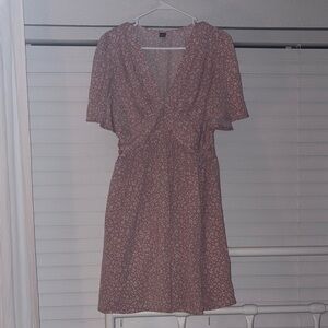 SHEIN Pink Floral Mini Dress